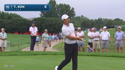 Tom Kim | Round 1 | 10th hole | Shot 1 | 2025 3M Open