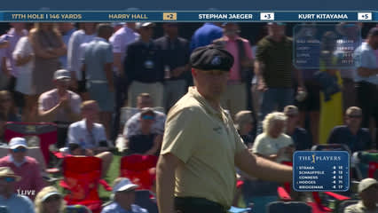 Harry Hall | Round 2 | 17th hole | Shot 1 | 2026 THE PLAYERS