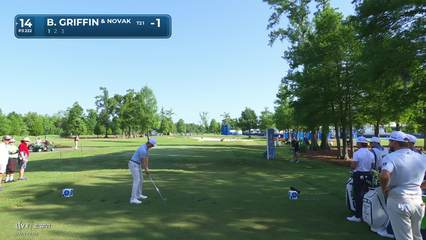Ben Griffin | Round 1 | 14th hole | Shot 1 | 2026 Zurich Classic