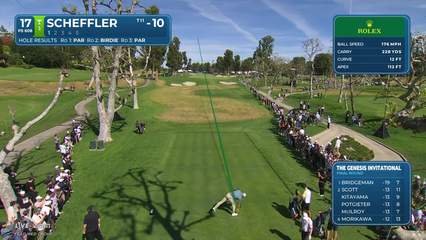 Scottie Scheffler | Round 4 | 17th hole | Shot 1 | 2026 The Genesis