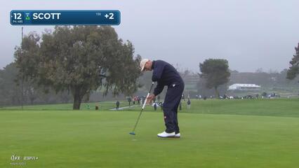 Adam Scott | Round 1 | 12th hole | Shot 5 | 2025 Genesis