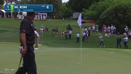Michael Kim | Round 1 | 1st hole | Shot 3 | 2026 Truist Championship