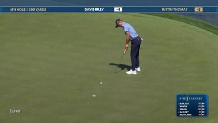 Justin Thomas | Round 3 | 4th hole | Shot 4 | 2025 THE PLAYERS