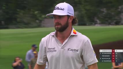 Cameron Young | Round 3 | 10th hole | Shot 4 | 2025 Wyndham