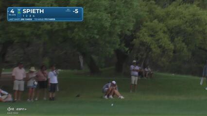 Jordan Spieth | Round 2 | 4th hole | Shot 2 | 2025 Valero