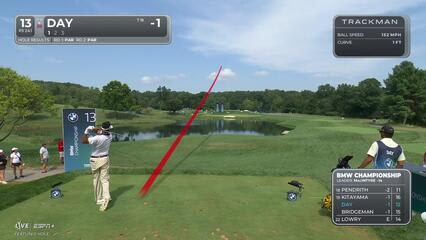 Jason Day | Round 3 | 13th hole | Shot 1 | 2025 BMW Championship