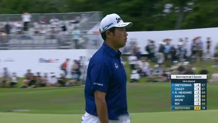 Hideki Matsuyama | Round 1 | 16th hole | Shot 3 | 2025 Baycurrent