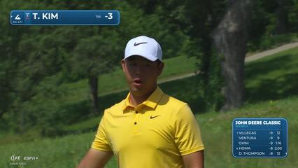 Tom Kim | Round 2 | 4th hole | Shot 4 | 2025 John Deere