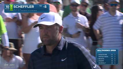 Scottie Scheffler | Round 3 | 10th hole | Shot 1 | 2026 WM Phoenix Open