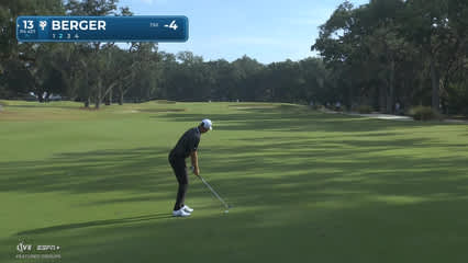 Daniel Berger | Round 2 | 13th hole | Shot 2 | 2025 The RSM Classic