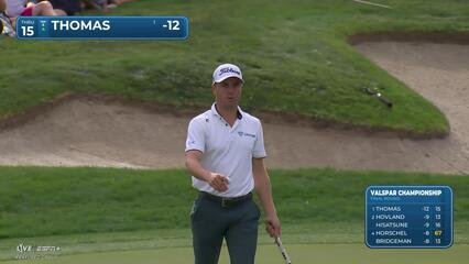 Justin Thomas | Round 4 | 15th hole | Shot 2 | 2025 Valspar