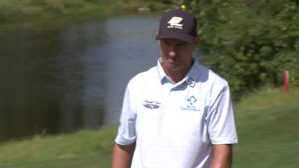 Steven Alker | Round 1 | 12th hole | Shot 4 | 2025 Sanford Int