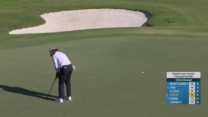 Garrick Higgo | Round 3 | 9th hole | Shot 3 | 2025 Sanderson Farms