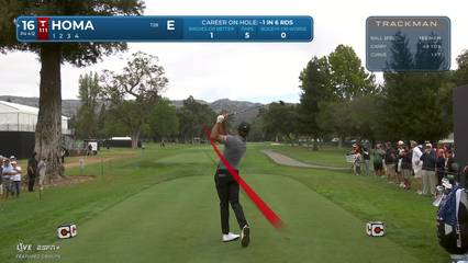 Max Homa | Round 1 | 16th hole | Shot 1 | 2025 Procore