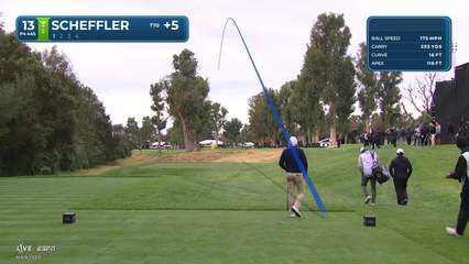 Scottie Scheffler | Round 1 | 13th hole | Shot 1 | 2026 The Genesis