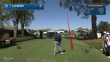 Shane Lowry | Round 2 | 17th hole | Shot 1 | 2025 Arnold Palmer Invitational