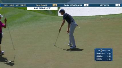 Cam Davis | Round 2 | 10th hole | Shot 3 | 2026 THE PLAYERS