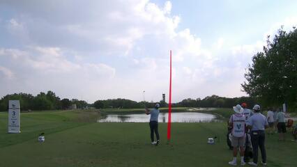 Antoine Rozner | Round 2 | 3rd hole | Shot 1 | 2025 Valero