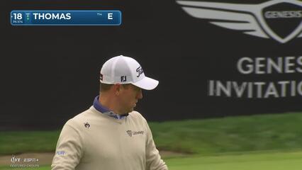 Justin Thomas | Round 1 | 18th hole | Shot 4 | 2025 Genesis