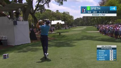 Jordan Spieth | Round 2 | 3rd hole | Shot 1 | 2025 RBC Heritage