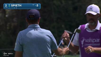 Jordan Spieth | Round 4 | 2nd hole | Shot 2 | 2025 Valspar