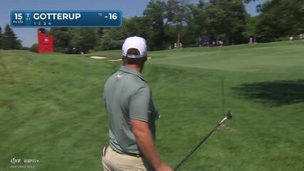 Chris Gotterup | Round 3 | 15th hole | Shot 2 | 2025 3M Open