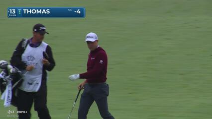 Justin Thomas | Round 2 | 13th hole | Shot 2 | 2025 Truist Championship