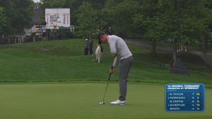 Matti Schmid | Round 2 | 7th hole | Shot 5 | 2025 the Memorial