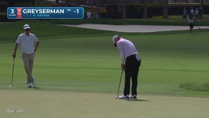 Max Greyserman | Round 3 | 3rd hole | Shot 4 | 2026 Arnold Palmer