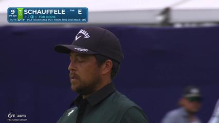 Xander Schauffele | Round 3 | 9th hole | Shot 4 | 2026 Truist Championship