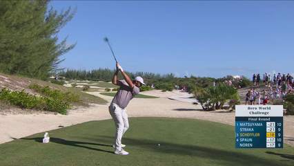 Scottie Scheffler | Round 4 | 10th hole | Shot 1 | 2025 Hero World Challenge