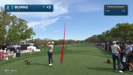 Sam Burns | Round 2 | 2nd hole | Shot 1 | 2025 Arnold Palmer Invitational