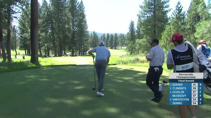 Ryan Gerard | Round 4 | 10th hole | Shot 1 | 2025 Barracuda