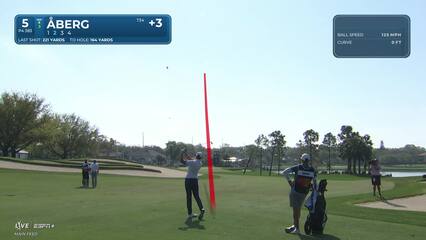 Ludvig Åberg | Round 4 | 5th hole | Shot 2 | 2025 Arnold Palmer Invitational