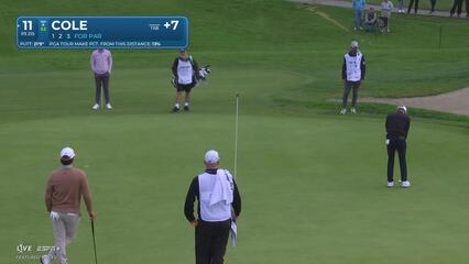 Eric Cole | Round 2 | 11th hole | Shot 4 | 2025 Genesis