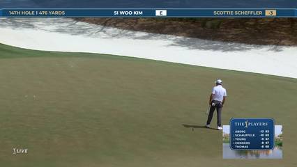 Scottie Scheffler | Round 3 | 14th hole | Shot 4 | 2026 THE PLAYERS