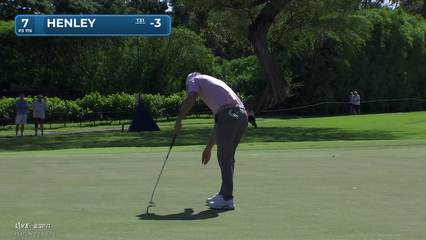 Russell Henley | Round 2 | 7th hole | Shot 4 | 2026 Sony Open