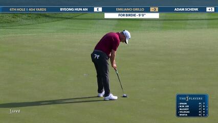 Emiliano Grillo | Round 2 | 6th hole | Shot 3 | 2025 THE PLAYERS