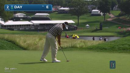 Jason Day | Round 1 | 2nd hole | Shot 4 | 2025 Travelers