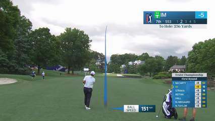 Sungjae Im | Round 1 | 7th hole | Shot 2 | 2026 Truist Championship