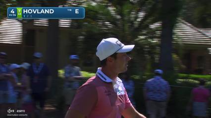 Viktor Hovland | Round 1 | 4th hole | Shot 1 | 2026 RBC Heritage