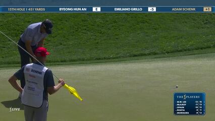 Adam Schenk | Round 2 | 15th hole | Shot 4 | 2025 THE PLAYERS