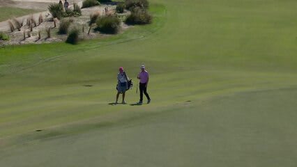 Hayden Springer | Round 4 | 14th hole | Shot 3 | 2024 The RSM Classic