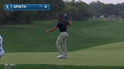 Jordan Spieth | Round 2 | 9th hole | Shot 5 | 2025 Valero