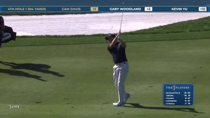 Cam Davis | Round 2 | 4th hole | Shot 2 | 2026 THE PLAYERS