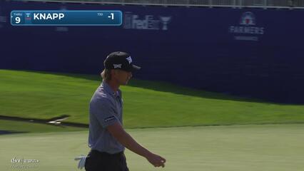 Jake Knapp | Round 3 | 18th hole | Shot 5 | 2025 Farmers