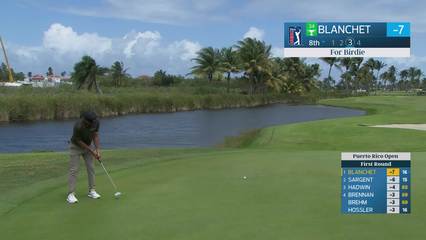 Chandler Blanchet | Round 1 | 8th hole | Shot 4 | 2026 Puerto Rico