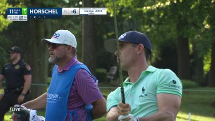 Billy Horschel | 2024 Wyndham | Round 1 | 11th hole | Shot 2
