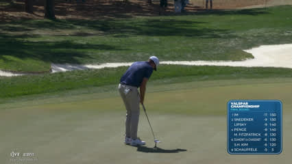 Keegan Bradley | Round 4 | 17th hole | Shot 3 | 2026 Valspar