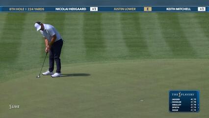 Justin Lower | Round 1 | 8th hole | Shot 3 | 2025 THE PLAYERS